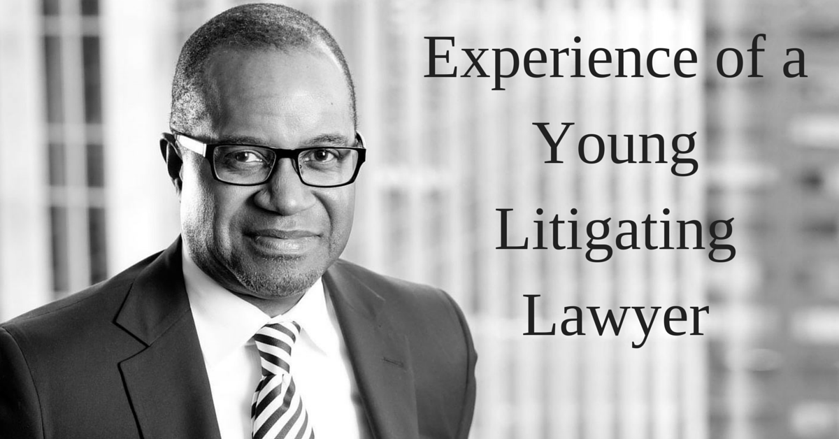 Experience of a Young Litigating Lawyer