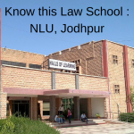 Know this Law School – NLU, Jodhpur