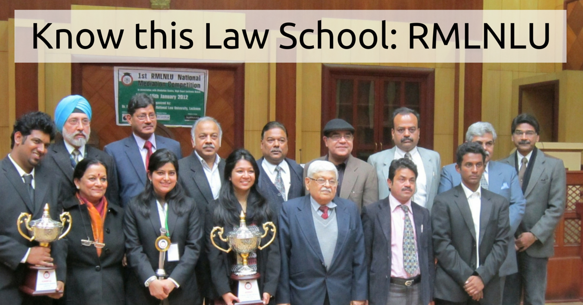 Know this Law School: RMLNLU