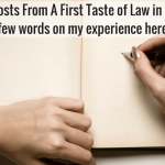 The Top 5 posts From A First Taste of Law