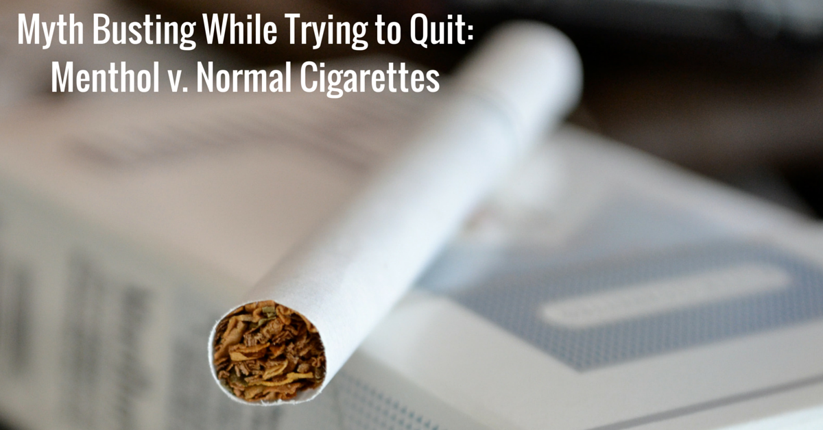Myth Busting While Trying to Quit: Menthol v. Normal Cigarettes