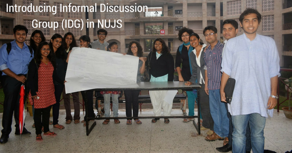 (repetition) Introducing Informal Discussion Group (IDG) in NUJS