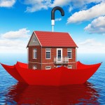 Real estate insurance concept