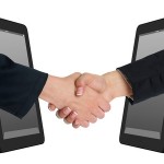 Wireless Internet Handshaking Concept with Tablet Computer