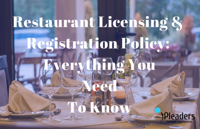 Restaurant Licensing & Registration Policy