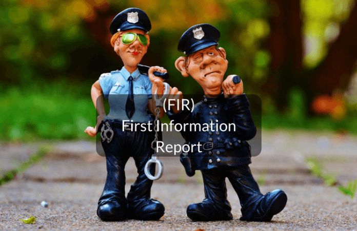 FIR- first information report