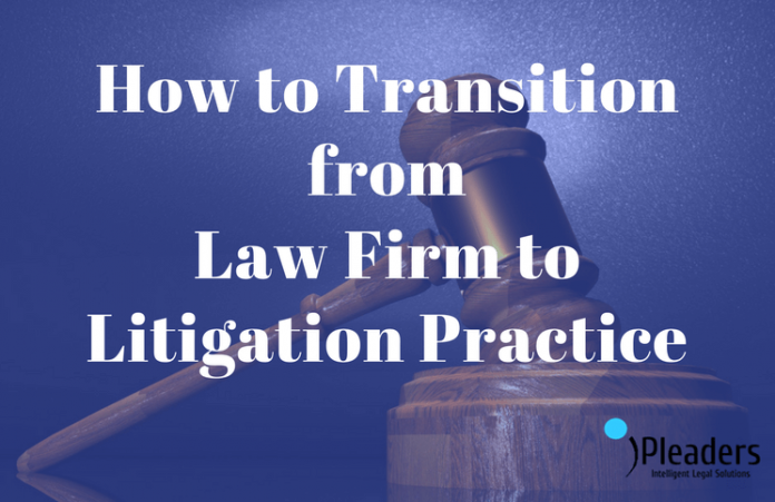 Law Firm to Litigation Practice