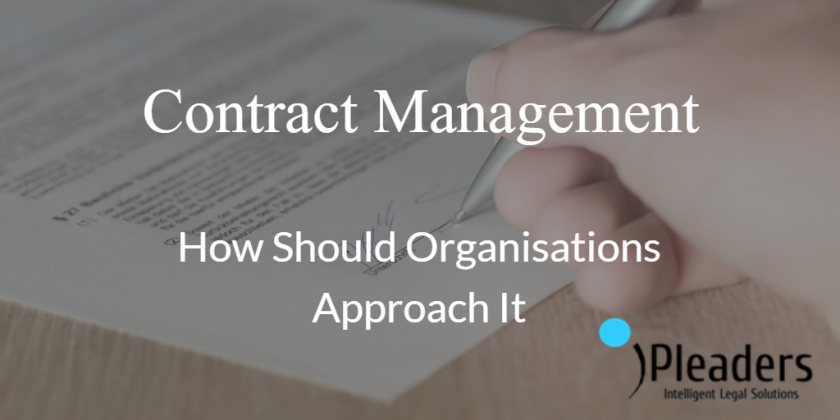 What is Contract Management and Best ways of approach for organisation