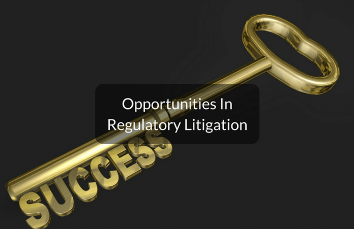 career in regulatory litigation