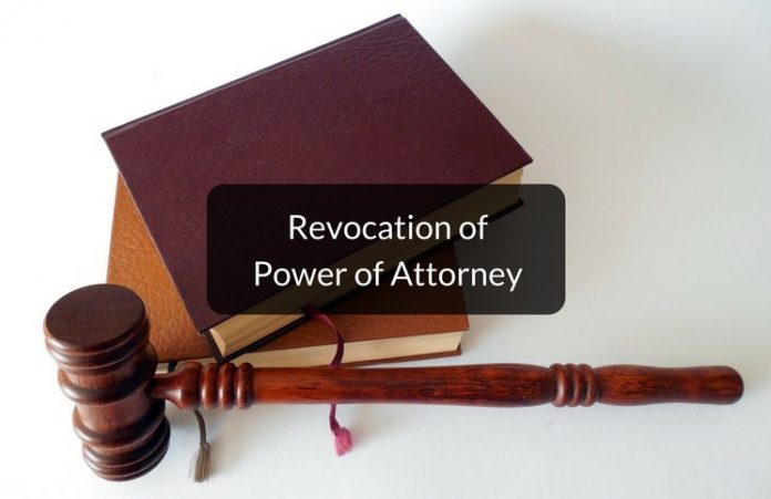 Revocation of Power of Attorney