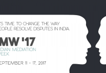 Indian Mediation Week – 11th to 17th September, 2017 Indian mediation week