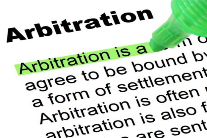 Arbitration proceedings
