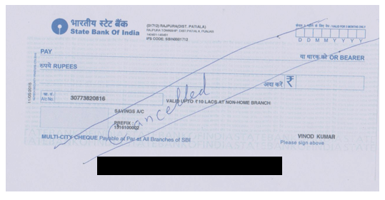 Cancelled Cheque What Is A Cancelled Cheque Uses