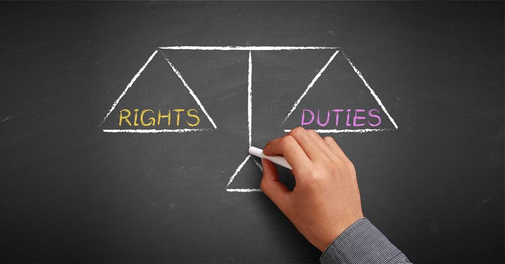 The Concept Of Rights And Duties