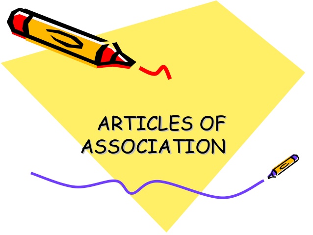 Articles of Association Under Companies Act