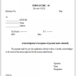 FORM GST DRC 04