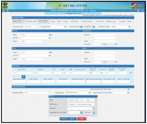 E-way Bill and Debit-Credit Notes - All You Need to Know - iPleaders