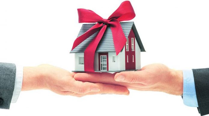 gift deed transfer of property act