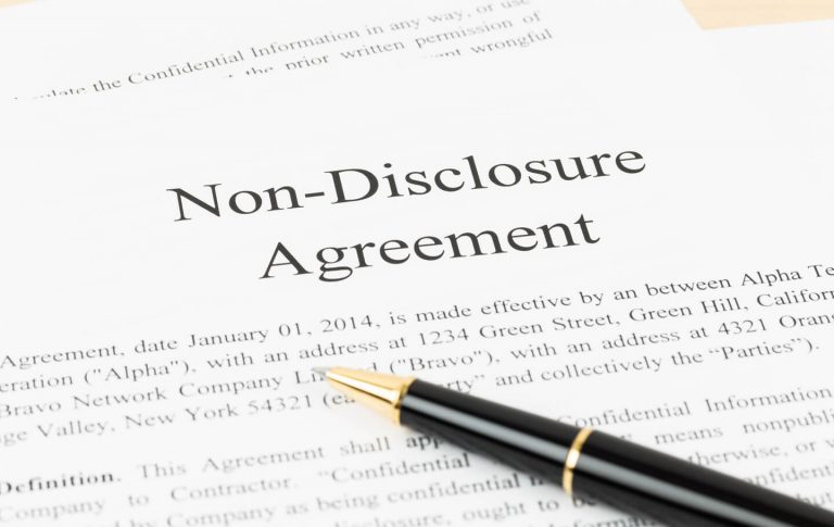 Non-disclosure agreement