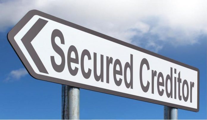 Secured creditor