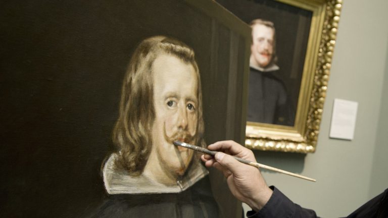 Protecting the paintings from being copied