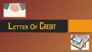 Letter of credit and the regulatory framework - iPleaders