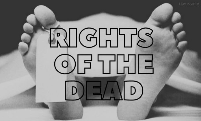 RIGHTS OF THE DEAD