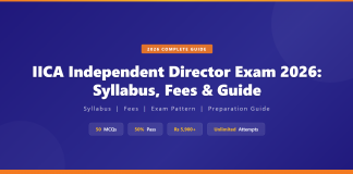 IICA Independent Director Exam 2026: Syllabus, Fees & Complete Guide