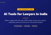 AI tools for lawyers in India: the 2026 definitive guide