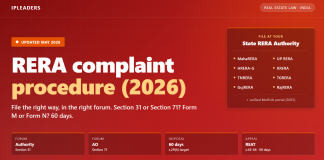 RERA complaint procedure (2026): step-by-step guide