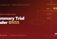 Summary trial under BNSS: Sections 283-288, procedure, sentencing, and 2025 Supreme Court directions